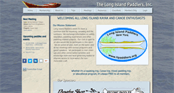 Desktop Screenshot of lipaddlers.org